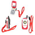 Cellphone Shape Mirror Calculator-RED